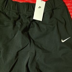 Nike Black Athletic Shorts with Elastic Waistband